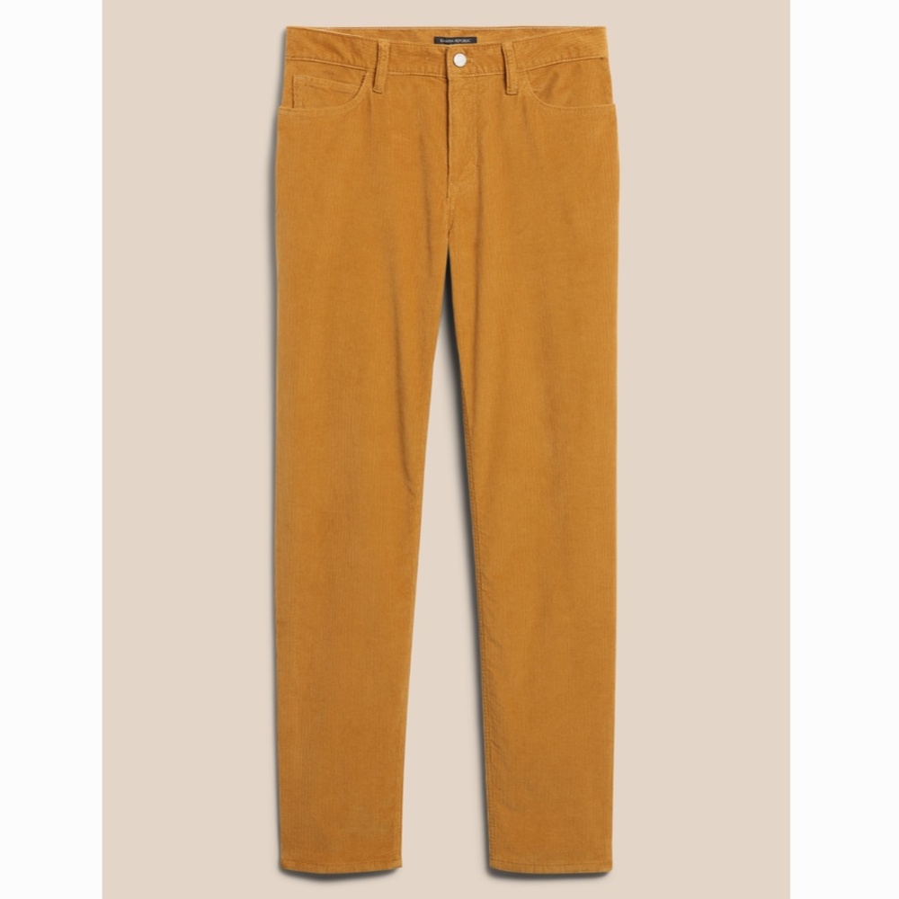 Banana Republic Tapered Traveler Corduroy Pant